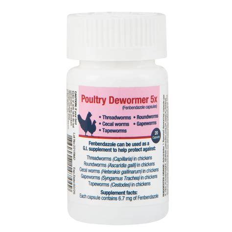 Poultry Dewormer 5X