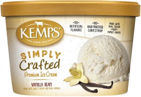 Kemps Simply Crafted Vanilla Bean Premium Ice Cream 48 Fl Oz Frys