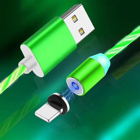 Магнитный течёт светильник светодиодный Micro USB кабель для samsung ...