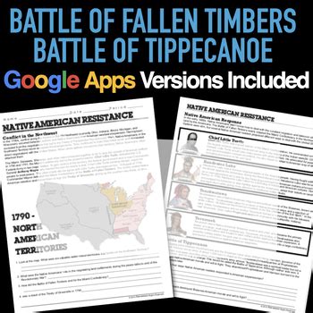 Native American Resistance 1790 - 1811 Guided Reading by Burt Brock's ...