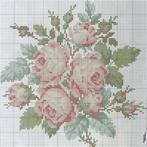 Roses Cross Stitch Pattern Funny Cross Stitch Patterns Cross Stitch