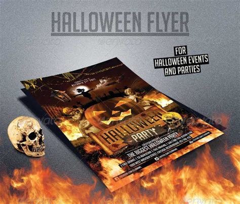 45 Best Halloween PSD Party Flyer Templates 2016