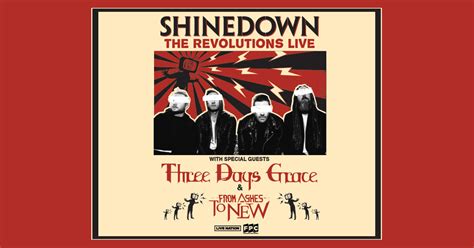 Shinedown Announces The Revolutions Live Tour - Live Nation Entertainment