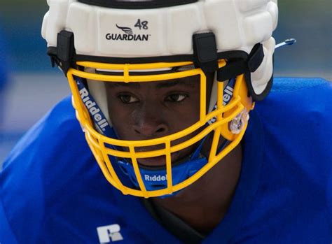 High School Football Rickards Spring Practice