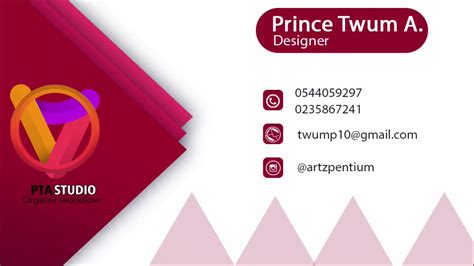 Design A Business Card Photoshop Tutorial Youtube