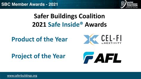 Safer Buildings Coalition Announces Winners of Annual Safe Inside