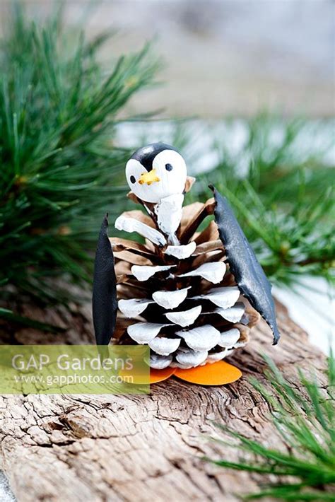 Pine Cone Penguins Craft By Victoria Firmston Gap Gardens