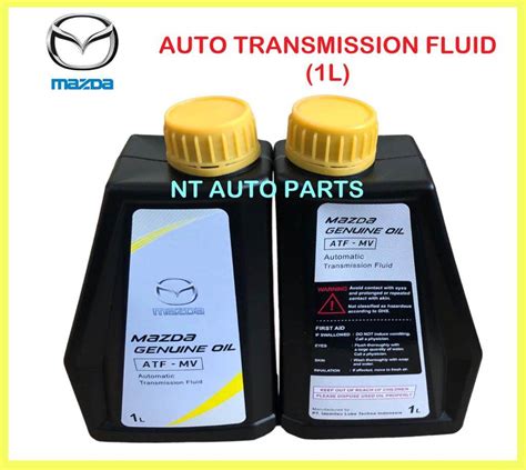 100 MAZDA ATF MV Auto Gear Oil 1Liter Non Skyactive Auto