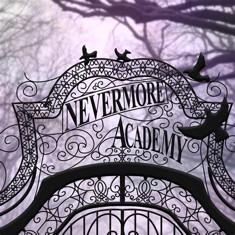 Nevermore Merlina Logo Etsy