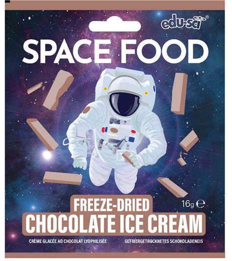 Space Food Schokoeiscreme Gefriergetrocknete Astronautennahrung