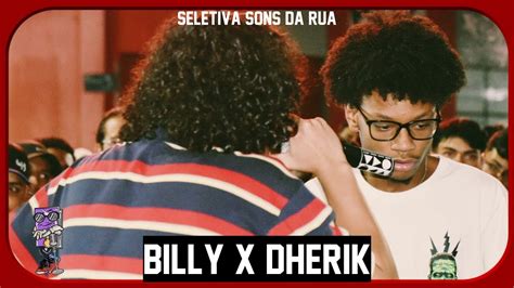 FOI ABSURDO BILLY X DHERIK 1º FASE SONS DA RUA Guarulhos SP