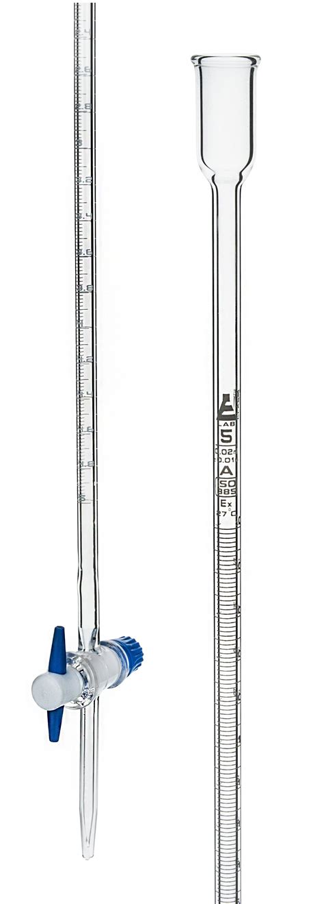 Micro Burette, 5ml - ASTM, Class A, ±0.01ml Accuracy - Borosilicate Gl ...