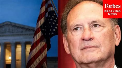 Dem Lawmaker Calls Out Justice Alito S Astonishingly Bad Judgment