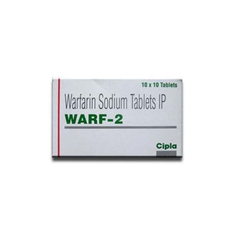 Warf 2 Mg Tablet CIPLA FITBYNET