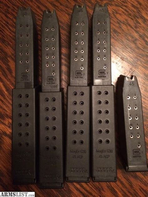 ARMSLIST - For Sale: Extended Glock/Kriss Vector Magazines, .45ACP