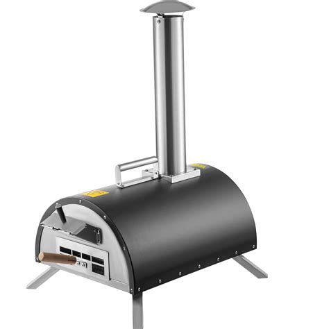 Vevor Vevor Wood Fired Oven 12 Portable Pizza Oven With Feeding Port Pizza Oven Outdoor 932℉max