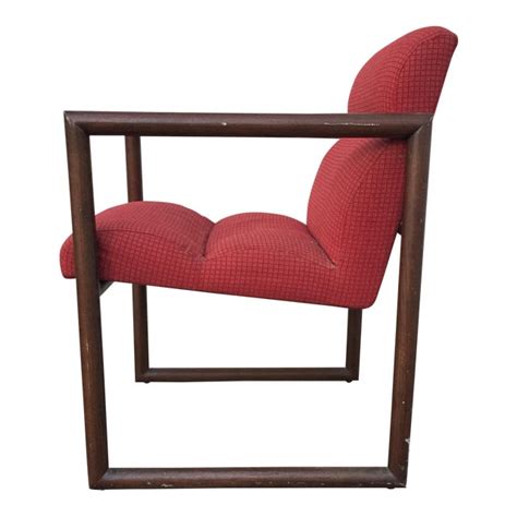 Red David Edward Chair Chairish