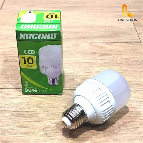 Jual LAMPU LED KAPSUL NAGANO 10 WATT ANTI PECAH Shopee Indonesia