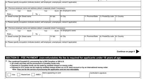 Nexus Application Form ≡ Fill Out Printable PDF Forms Online