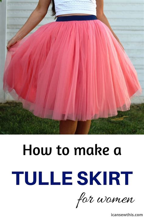 How To Make A Tulle Skirt In 10 Simple Steps I Can Sew This Diy