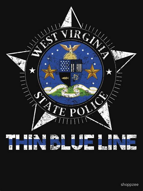 "West Virginia State Police Shirt WV State Police Shirt" Zipped Hoodie ...