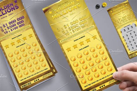 Lottery Ticket Template