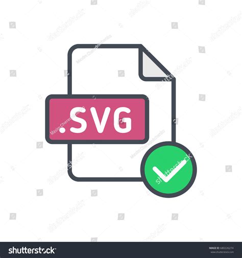 File Format Svg Stock Vector (Royalty Free) 680226274 | Shutterstock