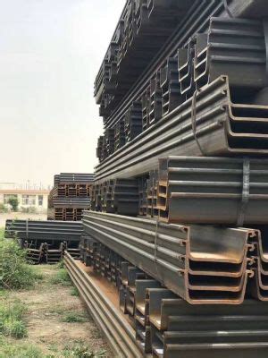 China Philippines Sheet Pile Wall Hot Roll Steel Sheet Pile Z Type Cold