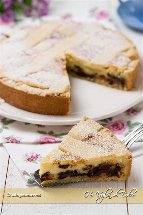 Crostata Mascarpone E Gocce Di Cioccolato Ricetta Tiramisu