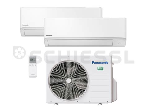 Panasonic Klimagerät Multi Double R32 Klima Set Double 5 0 kW