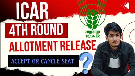 Icar Th Round Allotment Letter Release How To Check Th Round