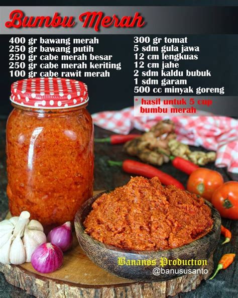 Ini Dia Yang Dicari Resep Bumbu Dasar Masak Makin Praktis Di Bulan