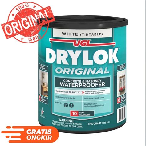 Jual Drylok Cat Pelapis Anti Bocor Latex Waterproofer 946 Ml Shopee