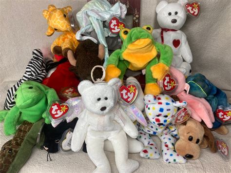 Mystery Original Ty Beanie Babies With Plastic Swing Tag Etsy