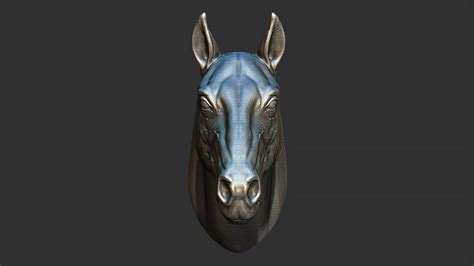 Horse Head - 3D Model by guninnik81