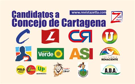 Estos Son Los Candidatos De 12 Partidos Al Concejo De Cartagena