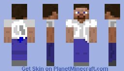 Steve - White Minecraft Skin