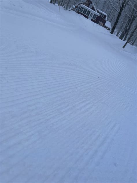 2.4 inches of new snow. The skiing is wonderful again today. All trails open. - Wild Wings ...