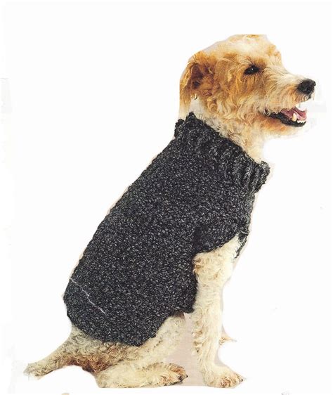 PDF Crochet Pattern Dog Coat to Crochet Fits Small to Xl Dogs instant ...