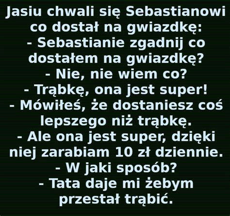 Humor Jasiu chwali się Sebastianowi co dostał na gwiazdkę Kaskada