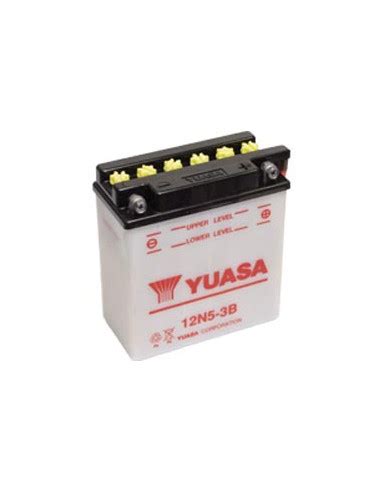 Batterie YUASA 12N5 3B 12N53B Acide Non Incluse