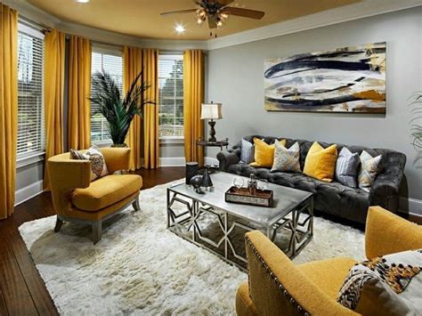 Pin By Clarissa Hibler On Furniture Living Room Decor Gray Yellow