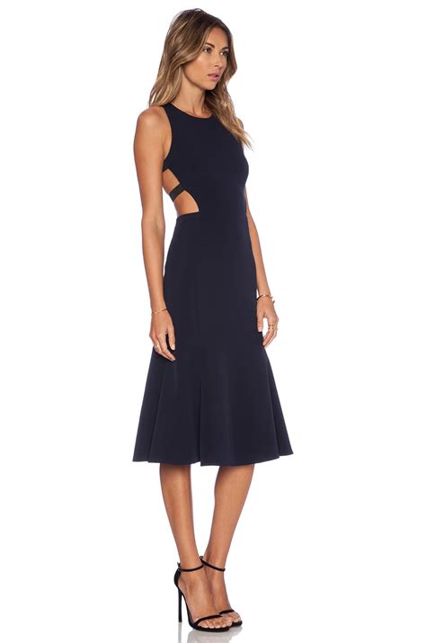 Nbd X Revolve Split Sides Dress In Navy Revolve