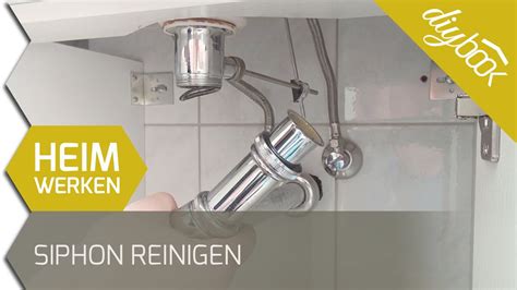 Siphon Reinigen Der Flaschensiphon Am Waschbecken YouTube