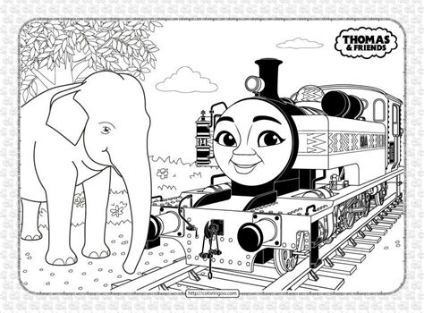 30+ Thomas and Friends Coloring Pages (Free Pdf Printables)