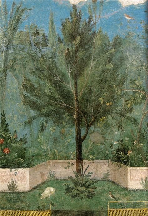 The Painted Garden From The Villa Of Livia For Naturemw Milestone Rome