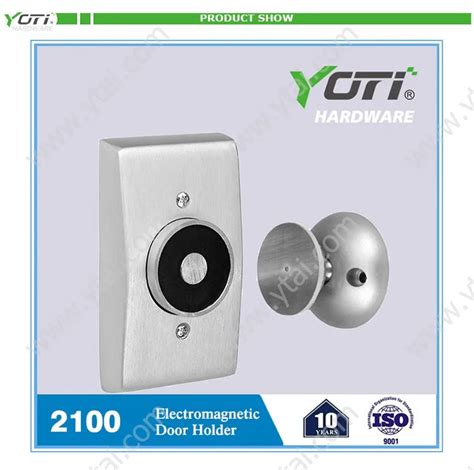 2100 Electromagnetic Door Holder Recessed Wall Mount Buy Electromagnetic Door Holder Door