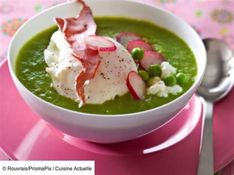 Soupe Froide De Petits Pois D Couvrez Les Recettes De Cuisine Actuelle