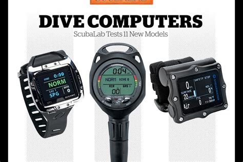 11 New Dive Computers Tested and Reviewed By ScubaLab | Scuba Diving