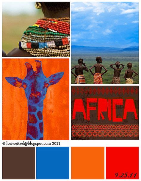 14 African Colour Palette Ideas African Colors African Out Of Africa